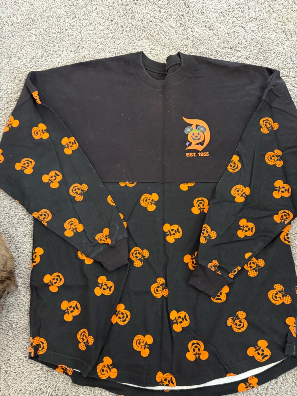 Disney Pumpkin Halloween Spirit Jersey